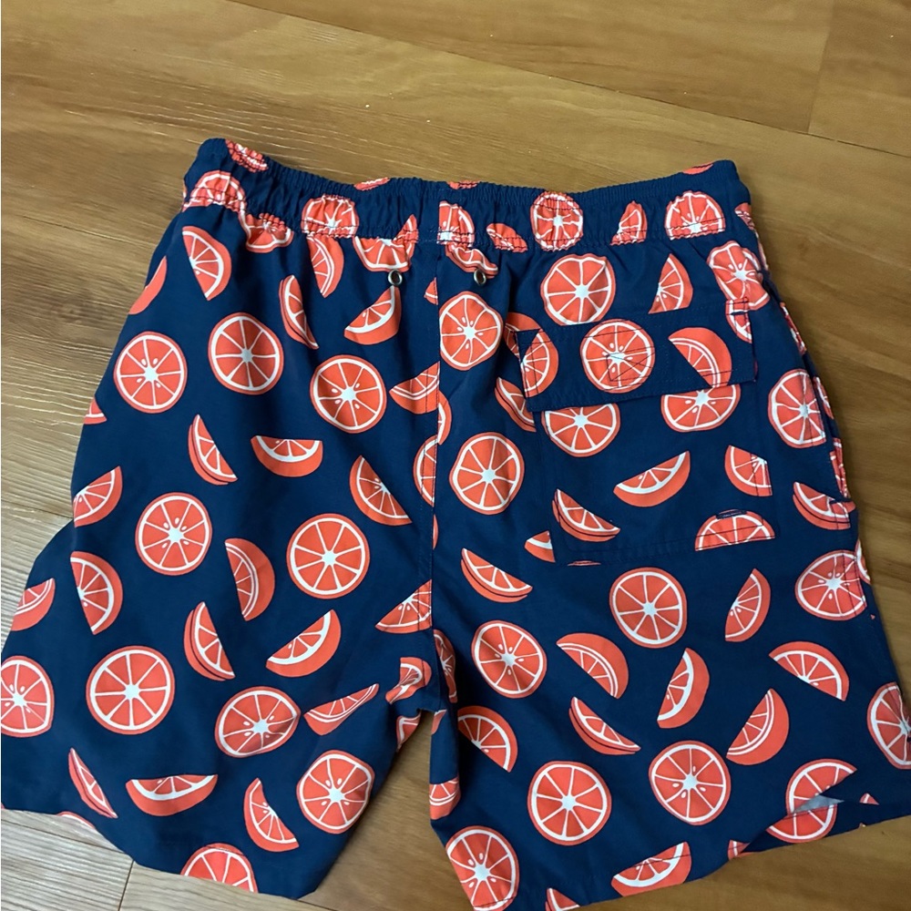 Tom & Teddy Men's Citrus Print Swim Trunks Size S - Picture 4 of 5